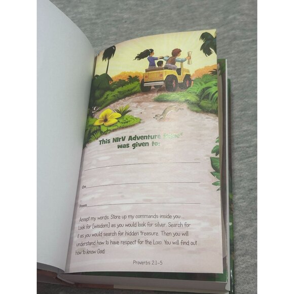 Nirv Adventure Bible for Early Readers By Lawrence O. Richards Hardcover 2014 - Picture 3 of 10